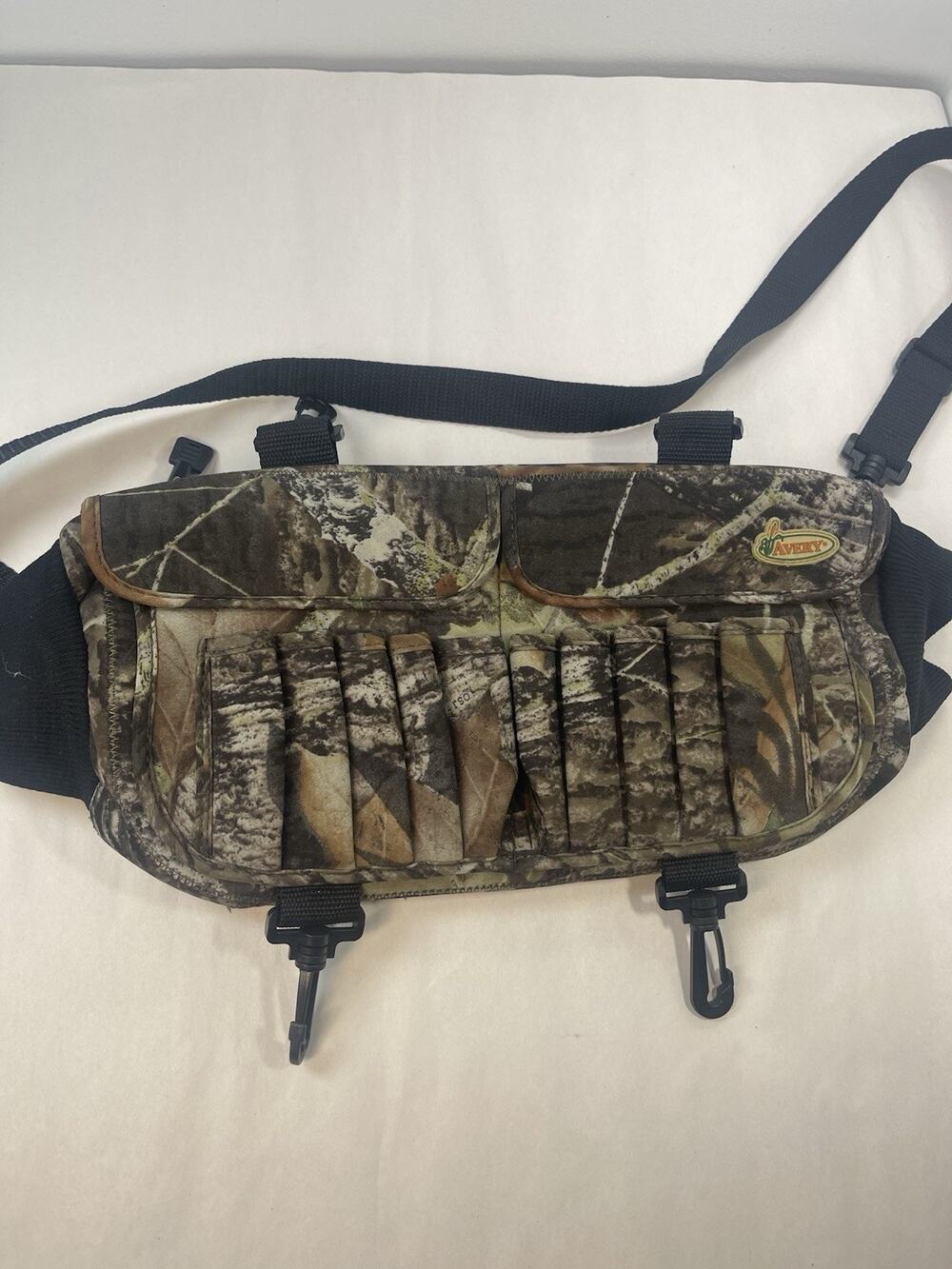 Avery Camo Hunting Shotgun Shell Waist Pouch Belt Bag Used Once
